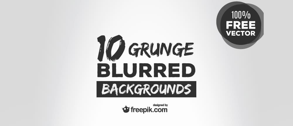 Blurred Grunge Vector Backgrounds