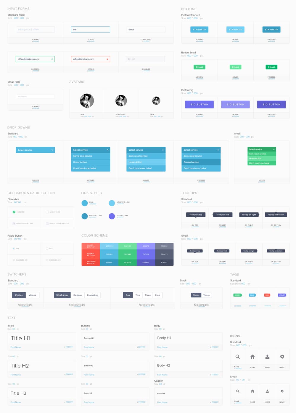 Free UI PSD