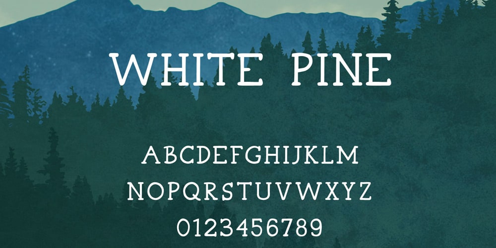 White Pine Free Font