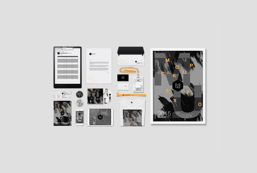 Branding Identity Mockup PSD