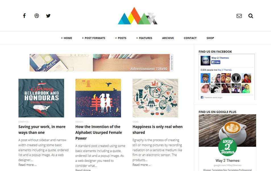 Craper Responsive Blogger Template