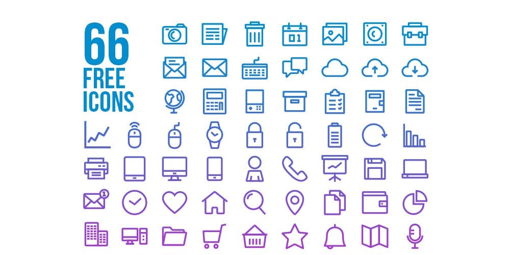 Free Outline Icons