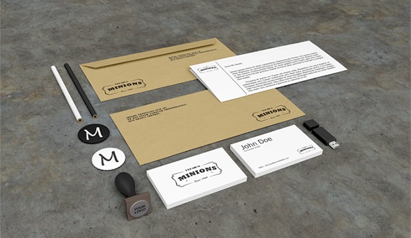 Free Stationery Mockups PSD