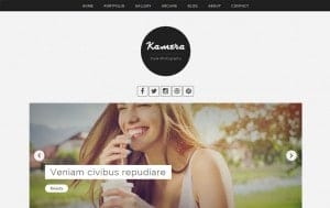 Kamera Photography Responsive Blogger Template