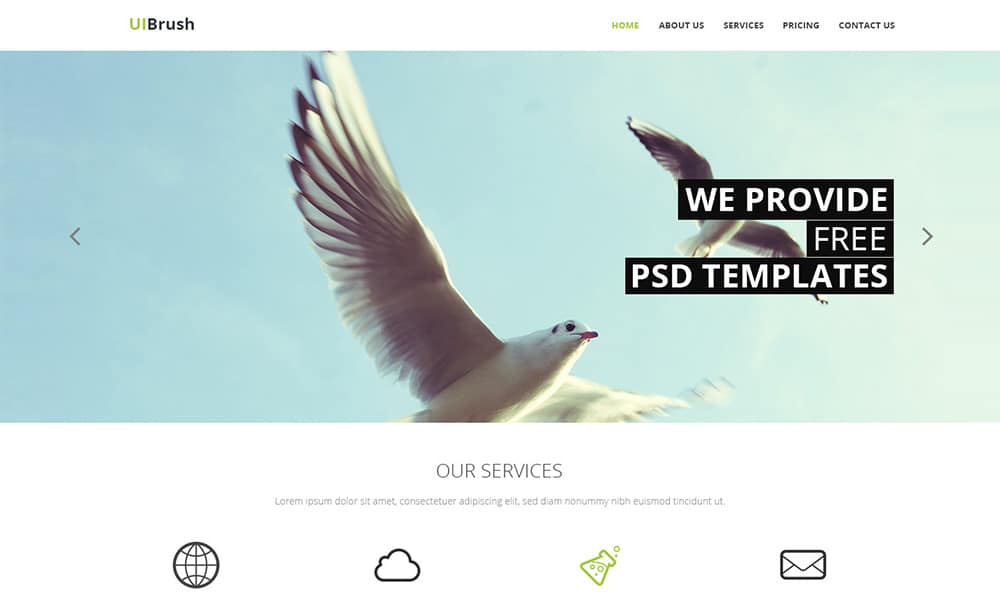 Free Corporate Responsive Template