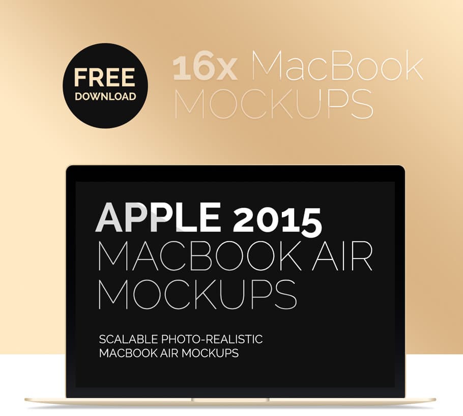 Free-Macbook-Air-Mockup