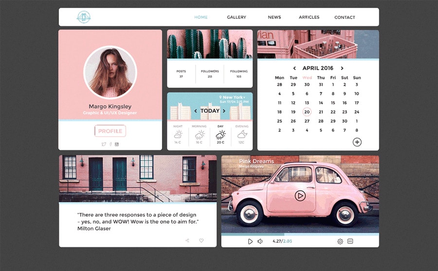Free UI Kit PSD