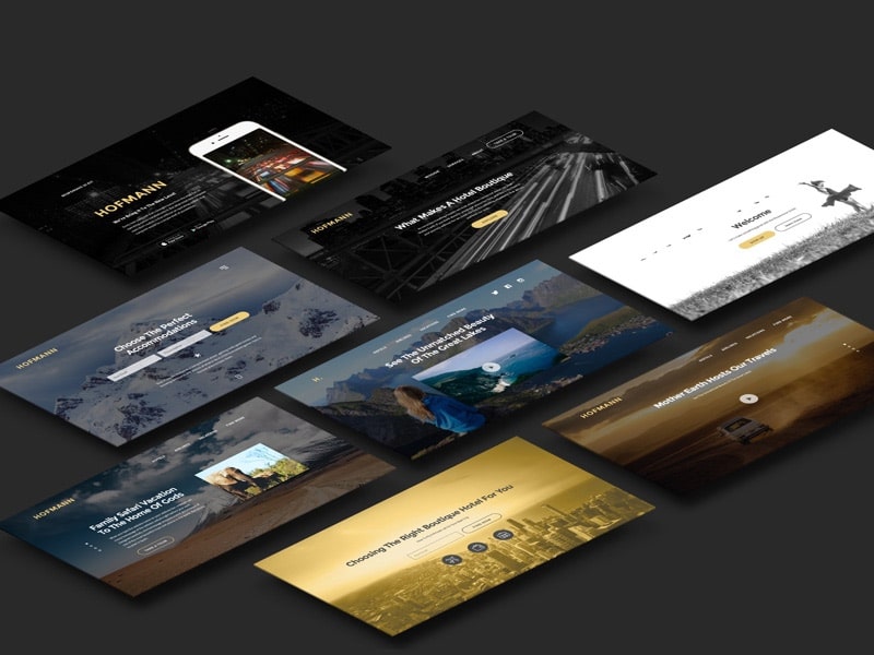 Hofmann – Free Responsive UI Kit