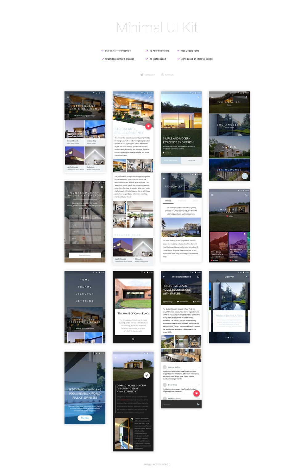 Minimal UI Kit