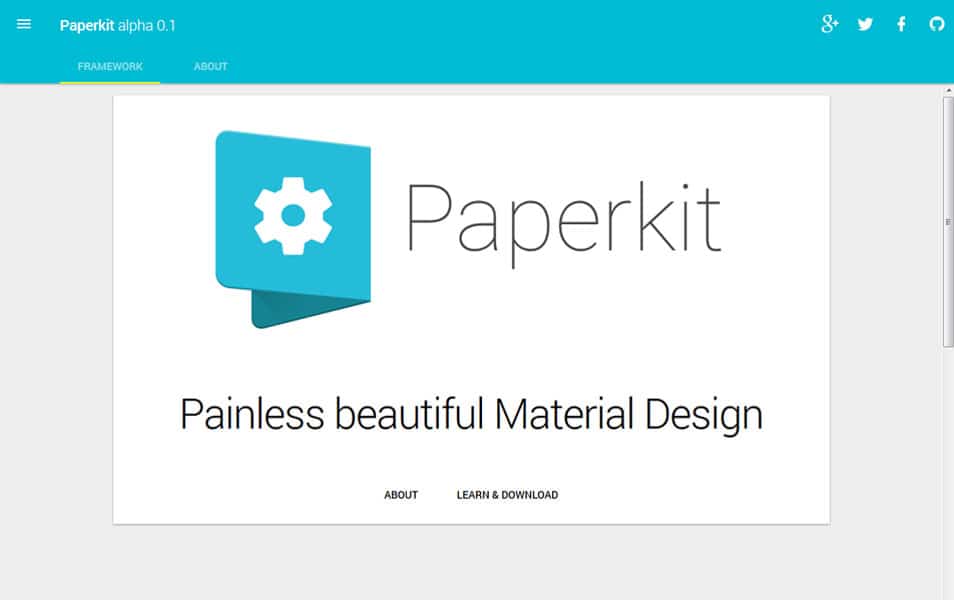 Paperkit Framework