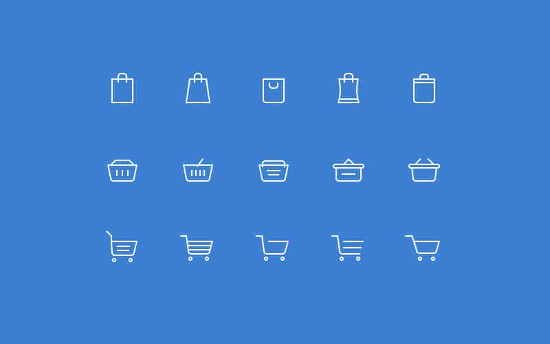 Shopping Cart Icons