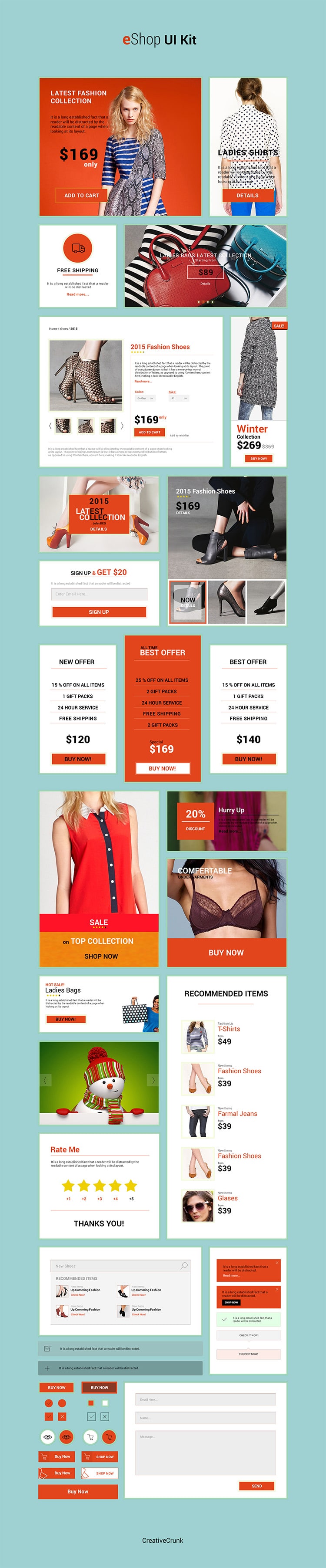 eShop – Bootstrap HTML UI Kit