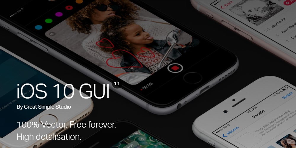 iOS 10 GUI