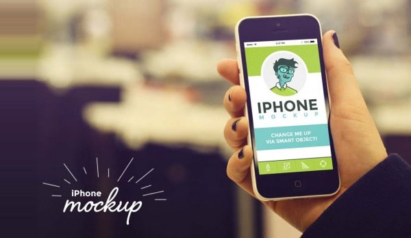 iPhone Mockup PSD
