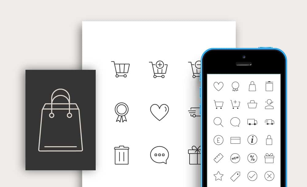 Free-Responsive-E-commerce-Icons