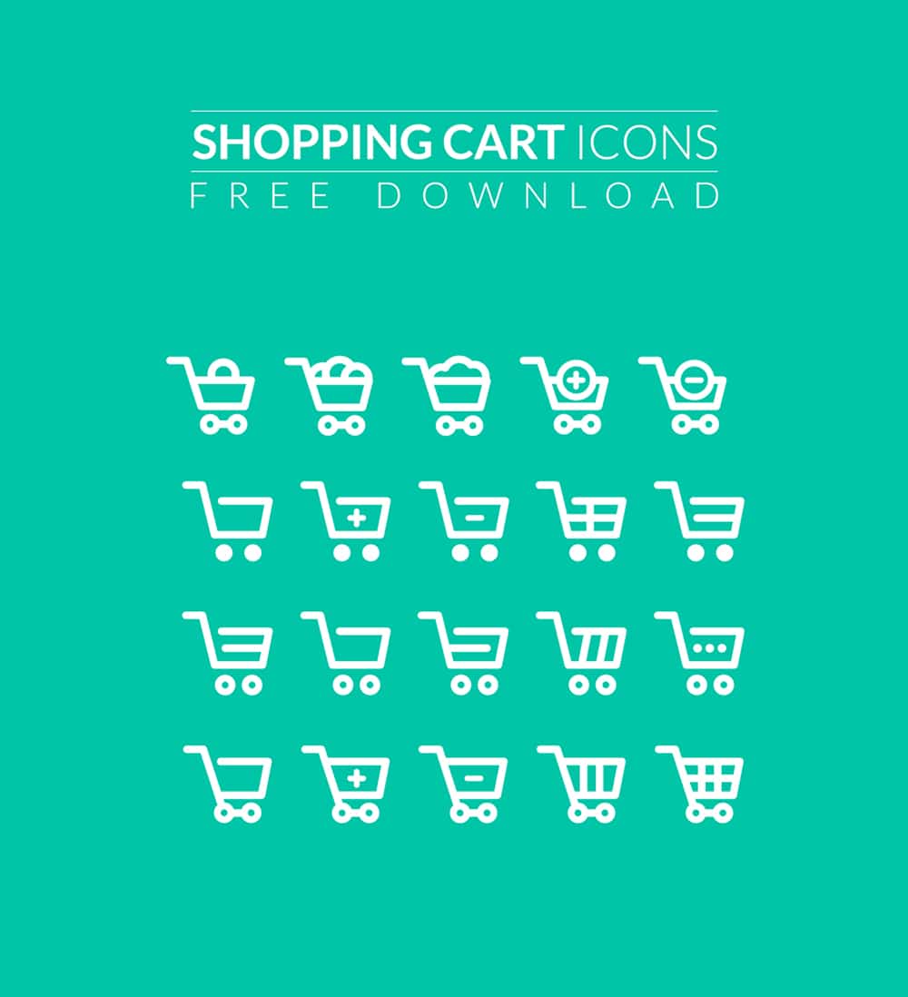 Free Shopping Flat Icons