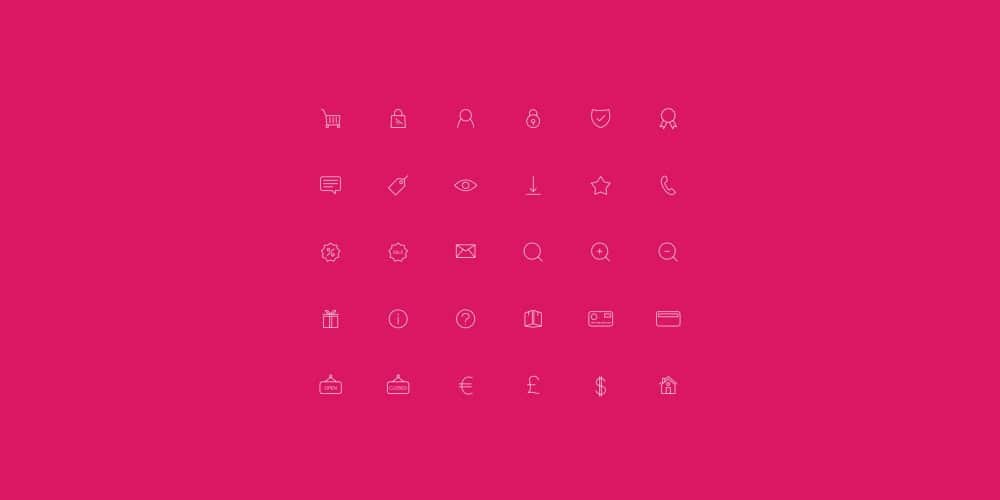 Free eCommerce Icons
