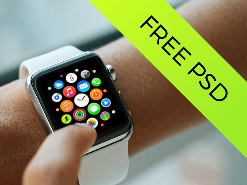 Apple Watch Mockups PSD
