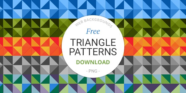 Free Triangle Patterns