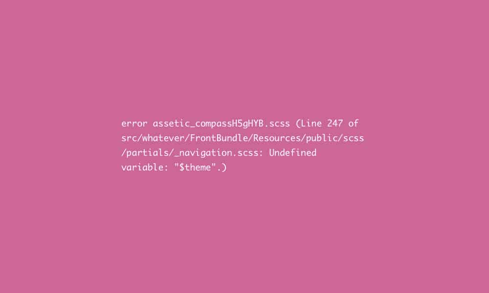 An Introduction to Error Handling in Sass