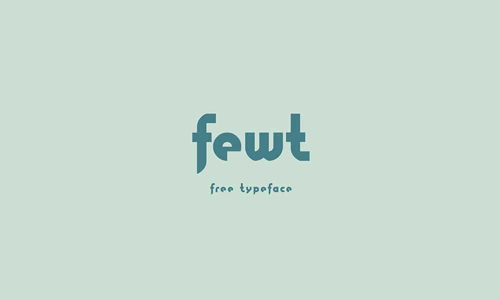 Fewt Free Typeface