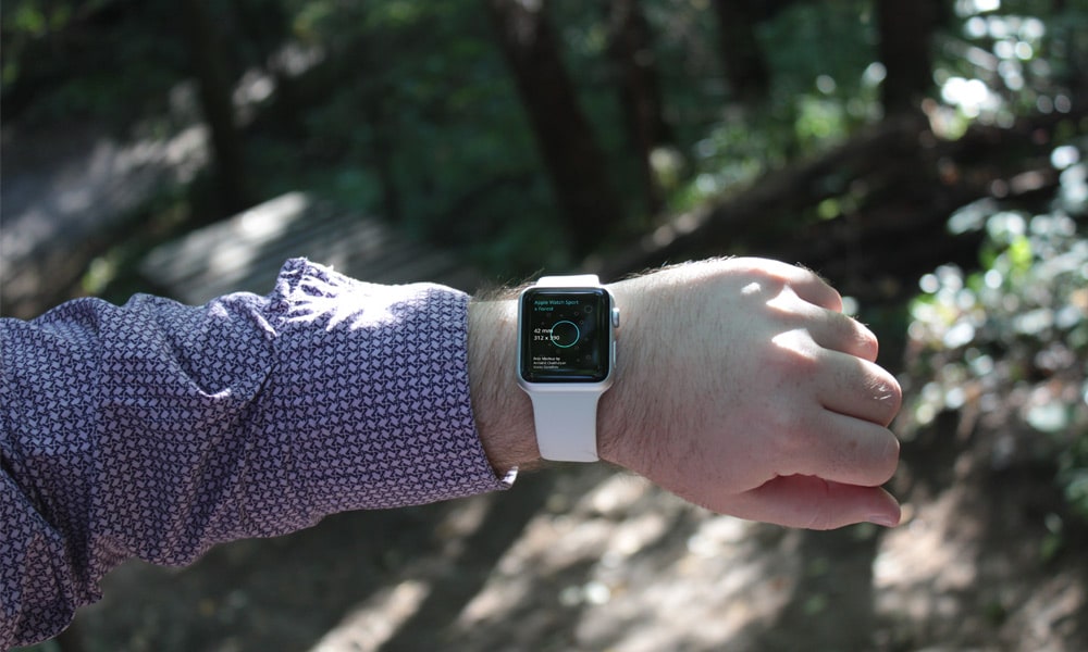 Free Apple Watch Sport Mockup PSD