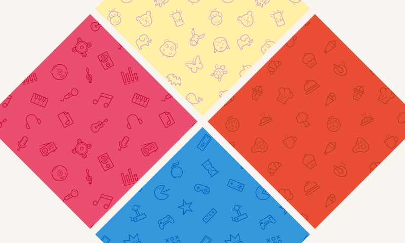 Free Seamless Icon Patterns