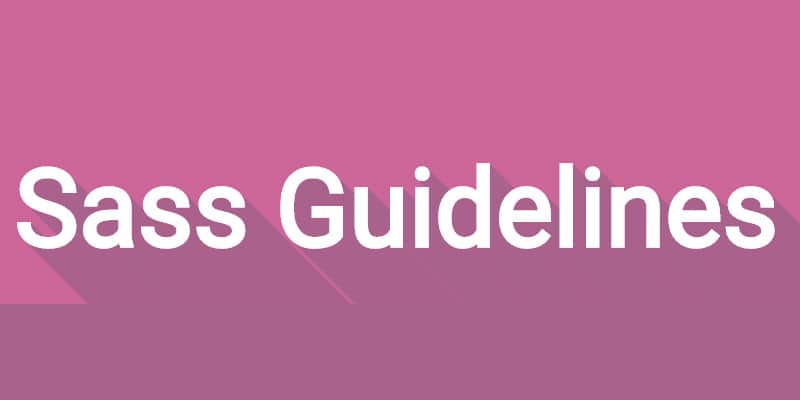 Sass Guidelines