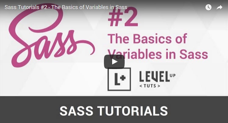 The Basics of Variables in Sass