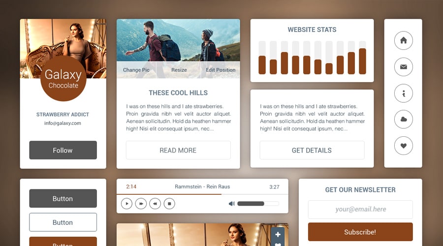 Free UI Kit PSD
