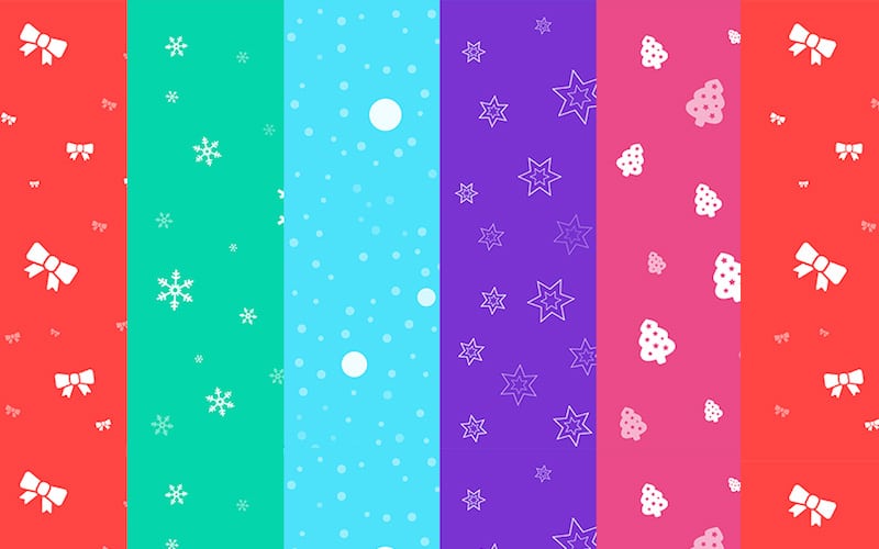 Free Seamless Christmas Backgrounds
