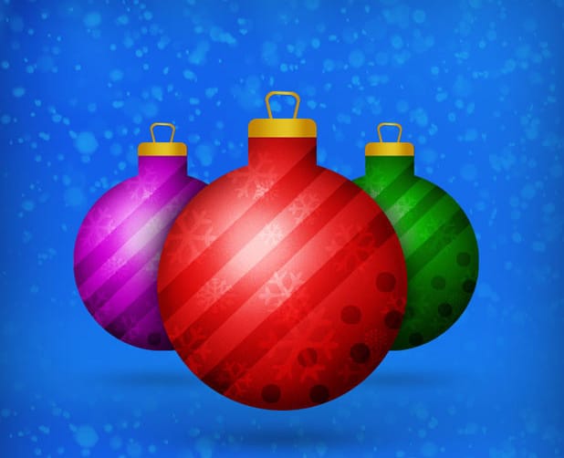 Christmas Balls PSD