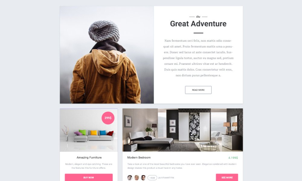 Epic UI Kit PSD