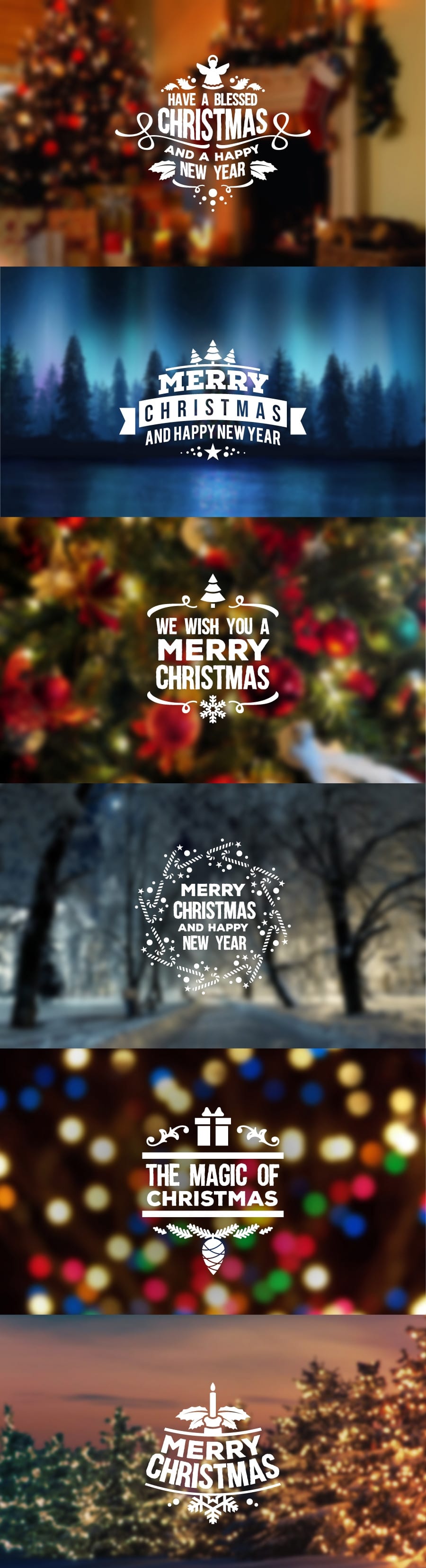 Free Christmas Badges