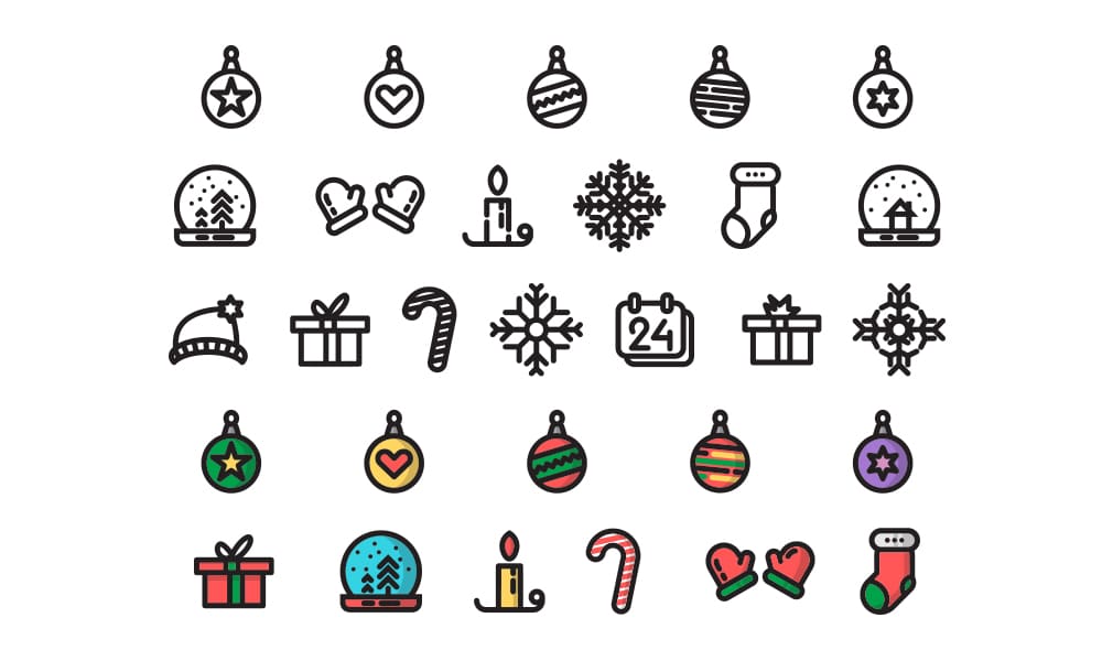 Free-Christmas-Time-Icons