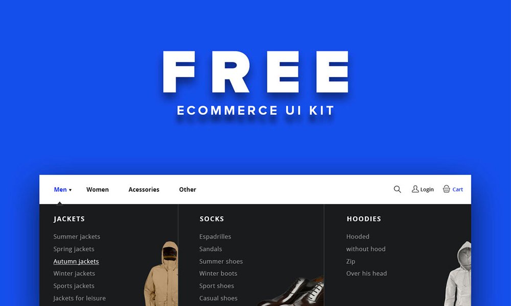 Free Ecommerce UI Kit