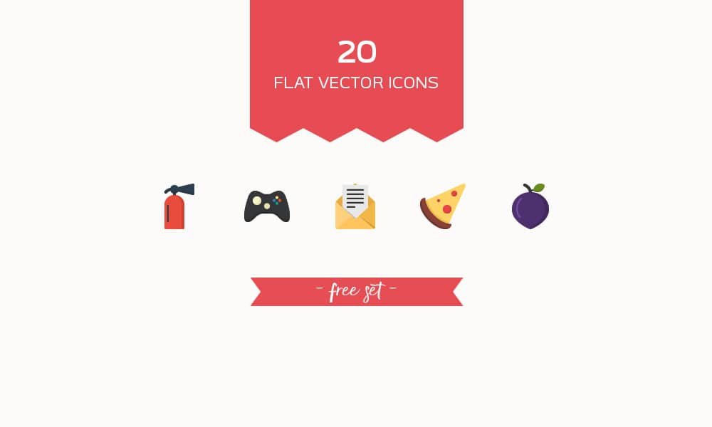 Free Flat Vector Icons