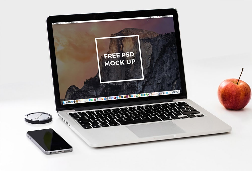 Free Macbook Pro Mockup