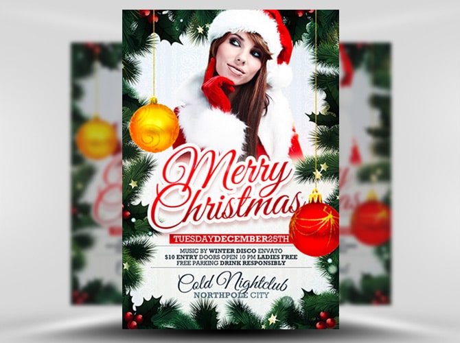 Free Xmas Flyer Template