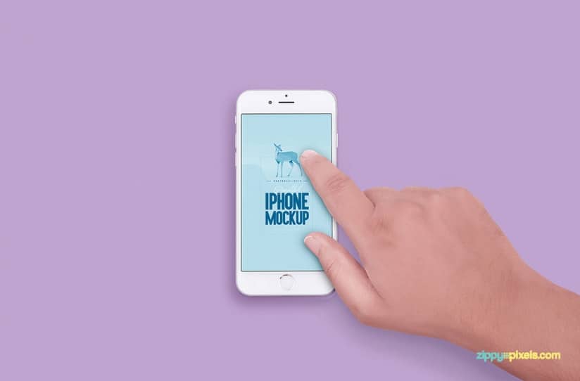 Free iPhone 6S Mockup PSD