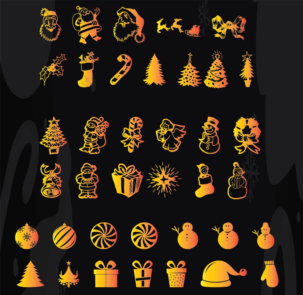 New Christmas Icons