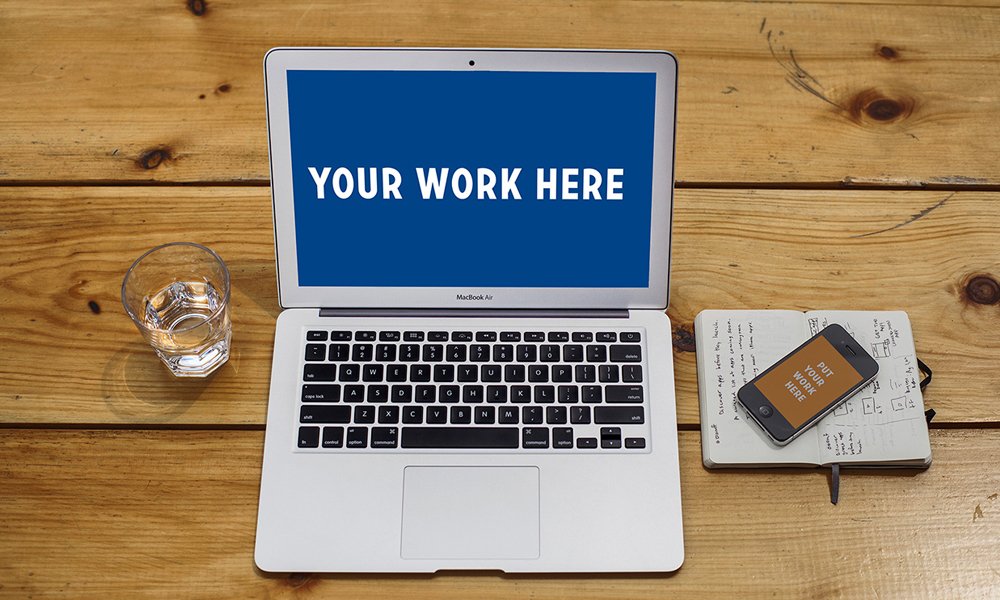 Responsive Showcase Mockup PSD