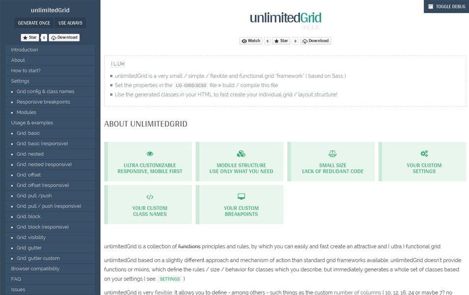 unlimitedGrid