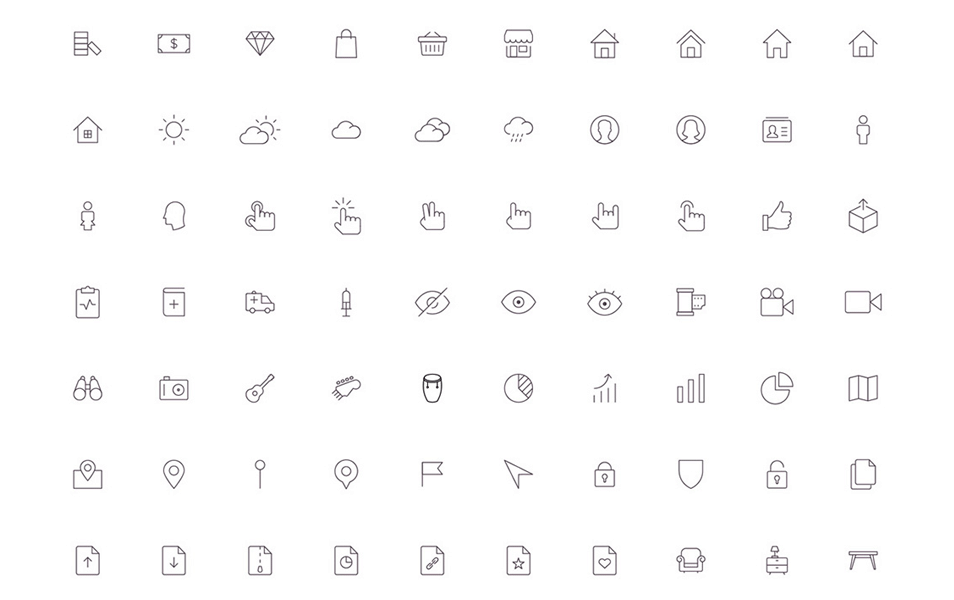 Free 200 Nanoline Icons