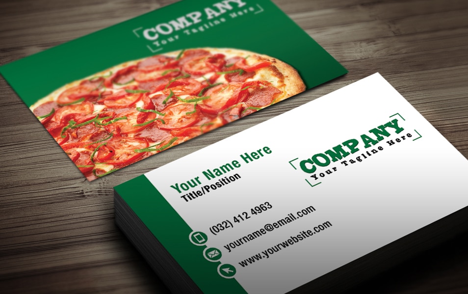 ITALIAN RESTAURANT BUSINESS CARD TEMPLATE
