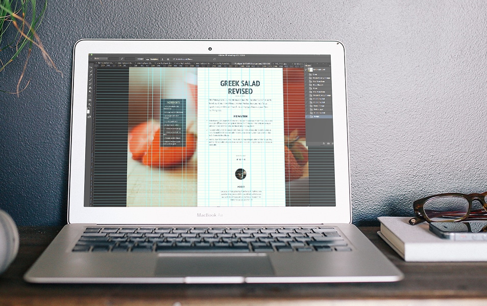 Lamda - Free Recipie Blog Template PSD