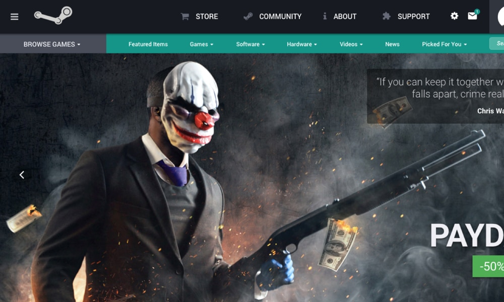 Redesign Concept for Steam