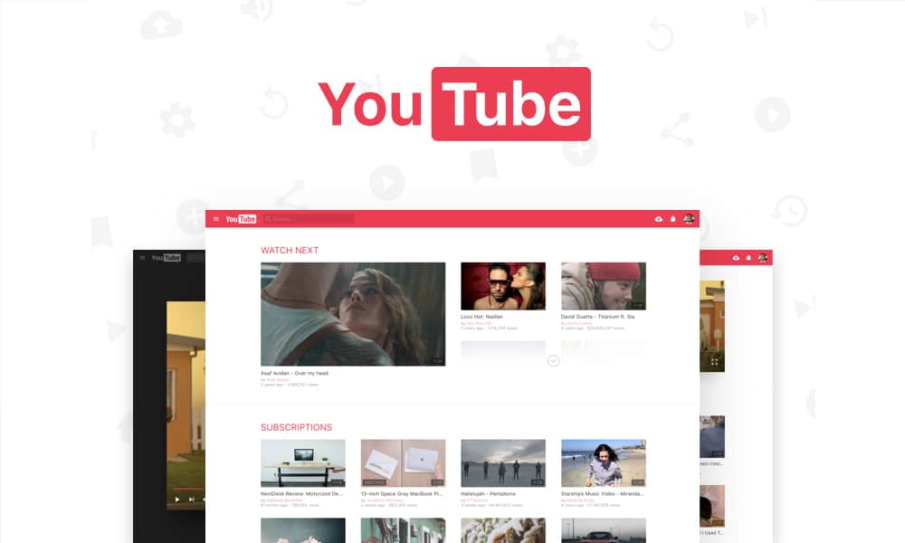 YouTube Redesign Concept