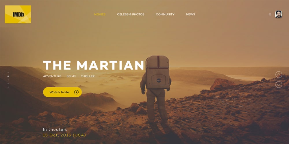 IMDb Design Concept
