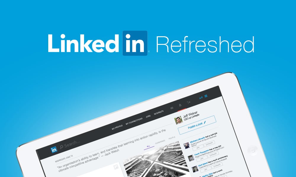 LinkedIn Redesign Concept